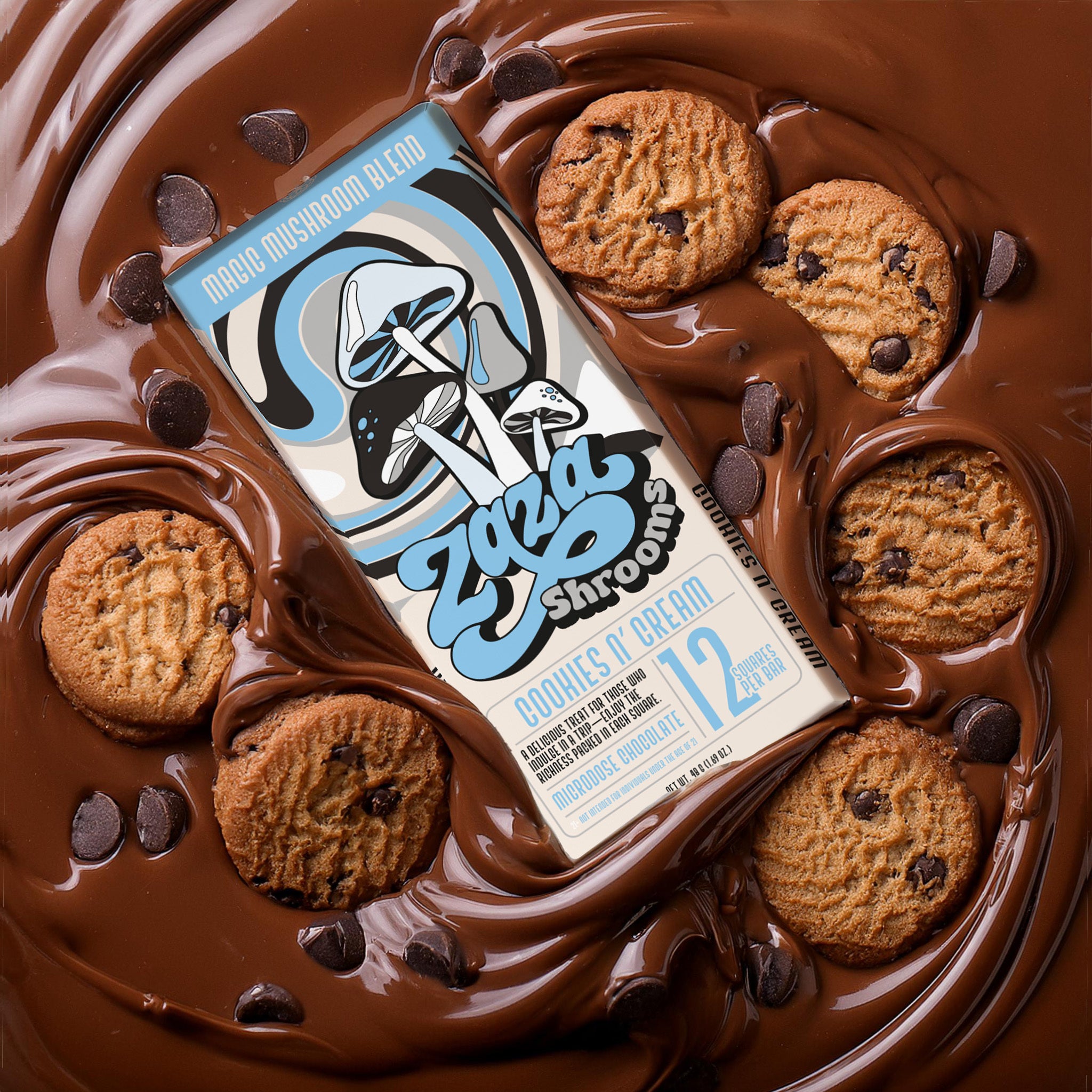 隈笹精　22g×1 ＋2g×10＋5 Cookies n' Cream – Zaza Fun